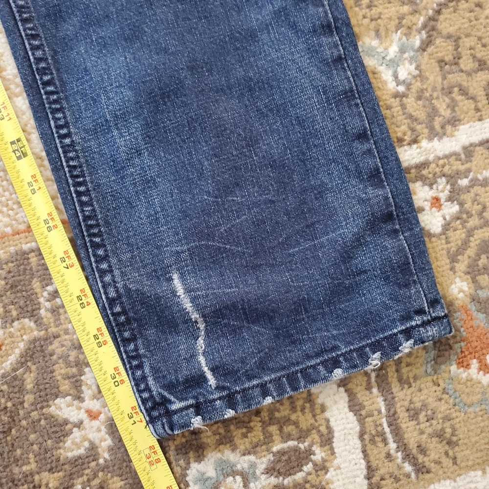 CALVIN KLEIN JEANS Distressed Slim Straight 33 - Picture 5 of 7